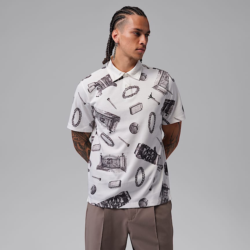 【新品タグ付】ナイキ ジョーダンゴルフ ポロシャツ XL レオパード グレー NIKE公式】ジョーダン スポーツ メンズ Dri-FIT ゴルフポロ.オンライン